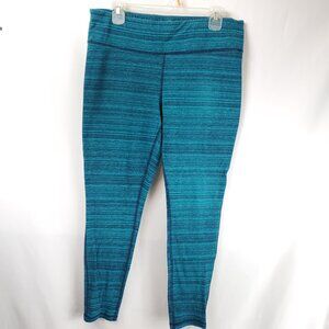 Xersion Teal Green Womens Leggings Athletic Pants Sz XL